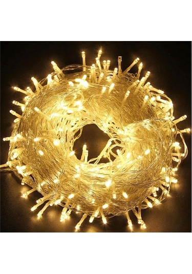 5m 30 Led Gün Işığı 2 Kademeli Şeffaf Kablo Çok Renkli