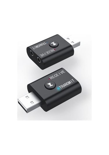 Kosona Bt5.0 Çift Fonksiyonlu Verici-alıcı, Ses Adaptörü, 10m Menzil, Hi-fi Ses Kalitesi, 3.5mm Bağlantı