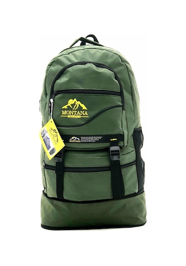 Bvlx Montana Körüklü Dağcı Sırt Çantası Su Geçirmez 65lt Kamuflaj Çok Renkli