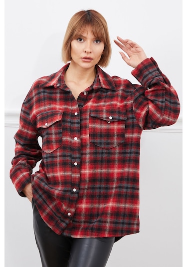 Dparis Ekose Desenli Oduncu Gömek