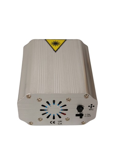 Mini Lazer Sahne Işığı Müziğe Sese Duyarlı Uzaktan Kumandalı Rgb Disko Lazer Projektör Led Işık