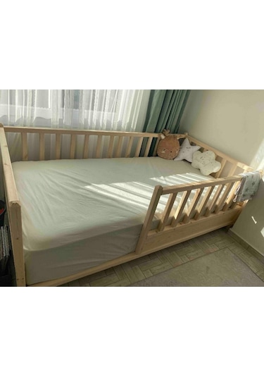 Babykinder Baby Kinder Roofless Montessori Doğal Bebek Ve Çocuk Karyolası