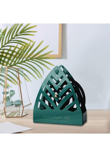 Dolıty Açık Patios Oturma Odası Için Retro Metal Yeşil Yeşil