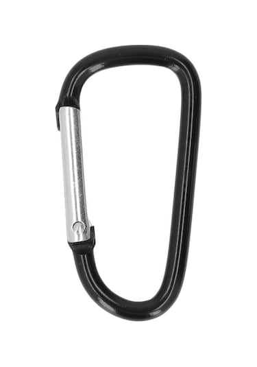Koodmax Huawei Freebuds Pro Uyumlu Silikon Kılıf + Metal Kopça - Siyah