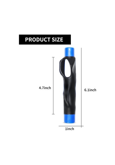 Vkemall Golf Kavrama Egitici El Konumu Düzeltici - Mavi Plastik Malzeme Gümüş