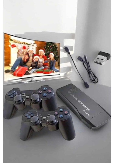 Mey İthalat 20.000 Oyunlu Premium Model Oyun Konsolu 8k Android Tv Hd Game Stick