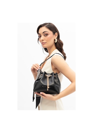 Sisley Kadın Kol Çantası Sly423 Siyah