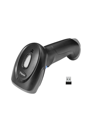 Tıwox Vsk-227 1d Lazer Kablosuz Barkod Okuyucu Batarya + Mını Usb