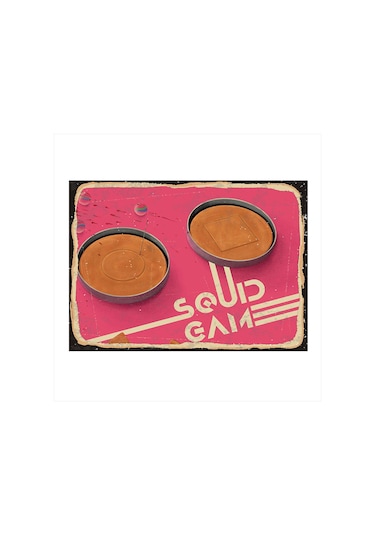 Bedeko Squid Game Modern Mdf Tablo 50cm X 70cm