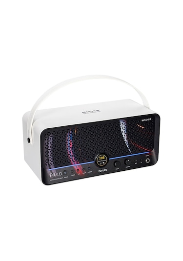 Mooer F40ilı/wsr Future Şarjlı 40w Stereo Akıllı Gitar Amfisi White Stellar Ring