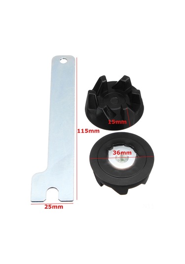2 Adet Mutfak Yardımcı 9704230 İçin Çıkarma Aracı İle Blender Kauçuk Bağlantı Dişlisi Kelepçesi