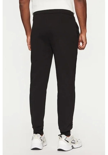 Calvin Klein Splıt Lıne Logo Jogger Siyah