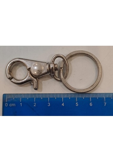 Küçük Kısa Gövde Metal Anahtarlık