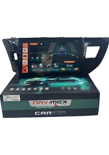 Toyota Corolla 2013-2016 Navimex 8-128 Fanlı Profesyonel Oem Multimedia