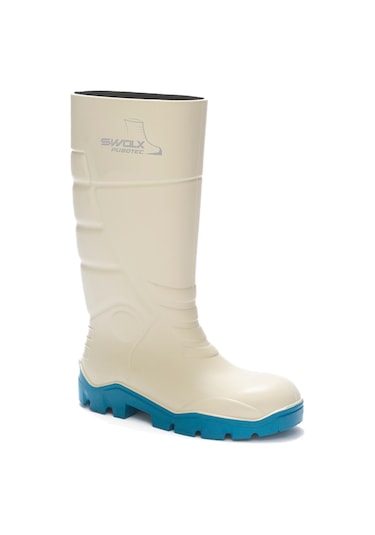 Swolx Pubotec Çizme - XL 100 PU O4 Beyaz Beyaz