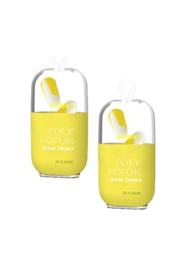 Otifleks Poly Köpük Sünger Kulak Tıkacı 2 Adet