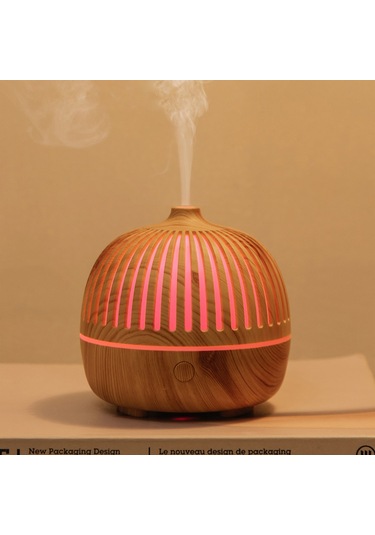 Leezsing 180ml Uçucu Yağ Difüzörü Buharlı Nemlendirici Difüzör 7 Renkli Işıklar Sessiz Otomatik Kapanma Nemlendirici Usb Powered