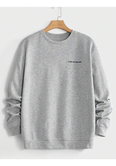 Unisex 2ip Şardonlu Bunny Baskılı Sax Oversize Sweatshirt Saxbunny