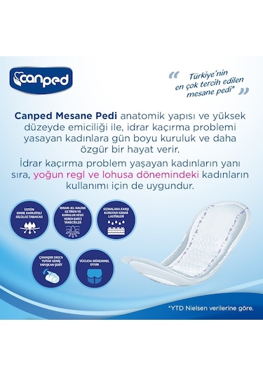 Canped Mesane Pedi Avantaj Paketi Normal Orta Boy M 20'Li