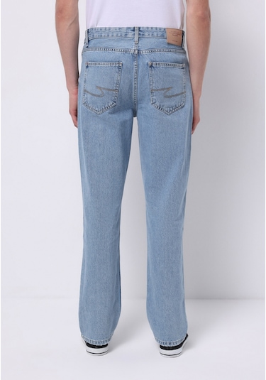 Colins Regular Fit Orta Bel Düz Paça Erkek İndigo Jean Pantolon Cl1074758 Q1.v1 Dn44259 Denim