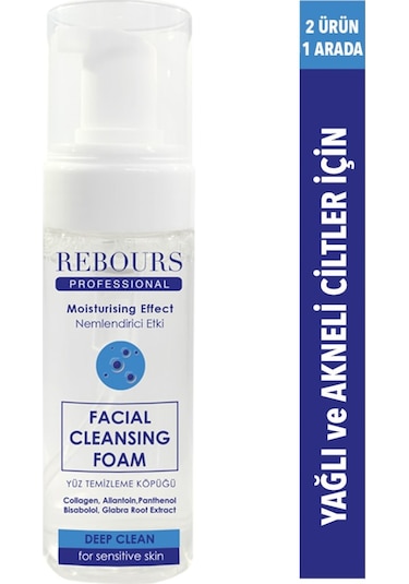 Rebours Akneli Ciltler için Temizleme Köpüğü 150 ML