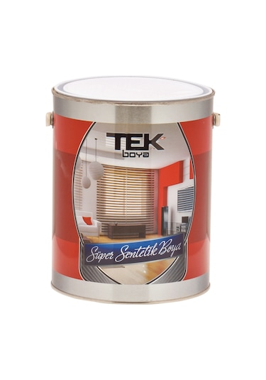 Tek Boya Süper Lüks Sentetik Yağlı Boya Kırmızı 0,175Lt