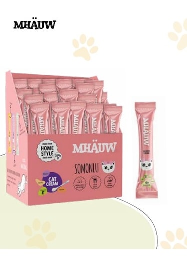 Mhauw Somonlu Kedi Kreması 50x15 G