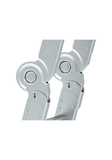 - Skypratix Fonksiyonel Alüminyum Kırmalı Katlanır Merdiven 2x4