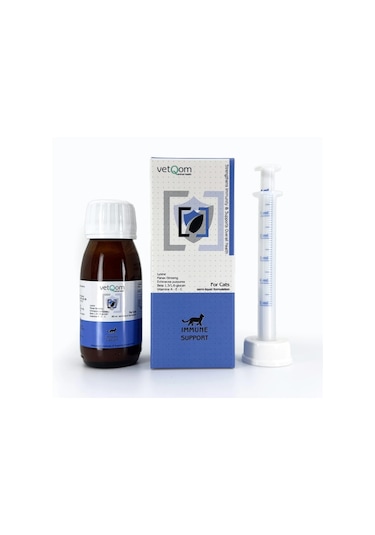 Vetqom Kedi Immune Support Desteği 60 ML