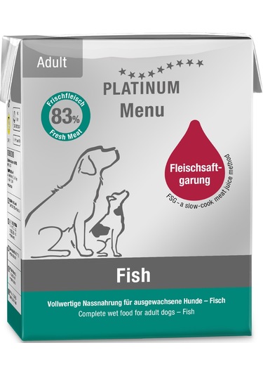 Platinum Balıklı Köpek Yaş Maması 375 Gr