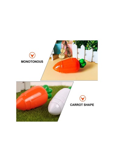 Paskalya Partisi Aksesuarları Plastik Havuç Şeker Kutusu Paskalya Hediye Kabı Paskalya Partisi Hediye Kabı Diğer