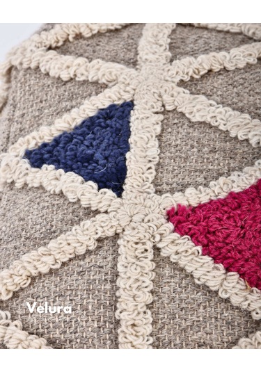 Magnus Grey - Multi - Puf Çok Renkli