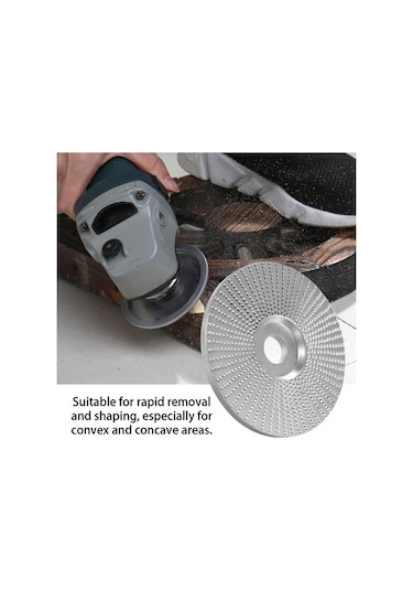 Pazly Ahşap Zımpara/oyma Diski - 5/8 Delikli, Tc Kaplama, Yüksek Performans Açılı Taşlama Makinesi İçin