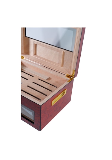 Premiumquality Lince Kırmızı Sedir Humidor Puro Kutusu