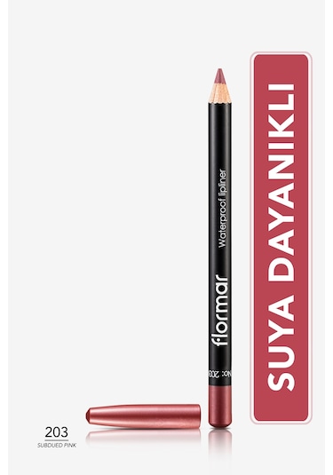 Flormar Dudak Kalemi Waterproof Lipliner 203 Subdued Pink 47000037-203