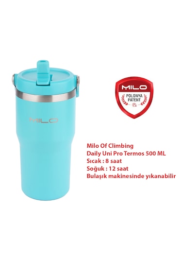 Milo Of Climbing Daily Unipro 500 Ml Çelik Termos Mavi