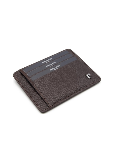 Pierre Cardin Kahve Floater Unisex Deri Kartlık 0422a42 Kahverengi