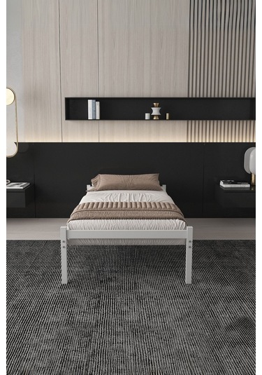 Aksviva Felix Tek Kişilik Ferforje Metal Karyola