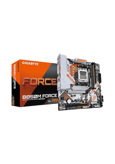 Gıgabyte B850m-force-wf6e 9600mhz Oc Ddr5 Am5 M.2 Hdmı Dp Micro-atx Anakart