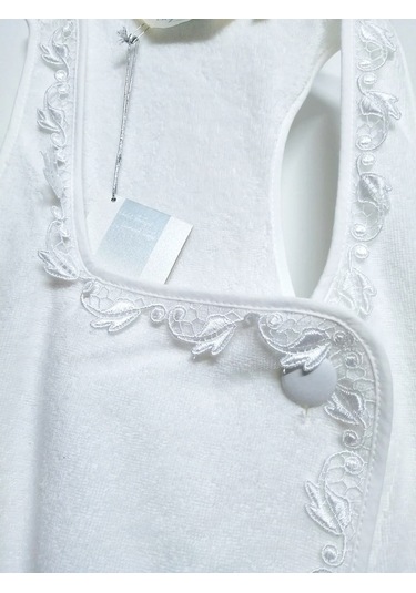 Soft Cotton İris Beyaz 2 Li Sauna Seti Beyaz