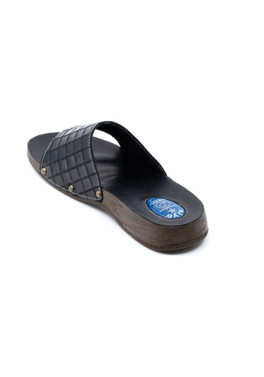 Erkek Hakiki Deri Topuk Dikeni Terlik