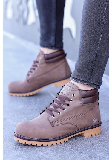 Vojo Arex Suya Dayanıklı Casual Kışlık Erkek Bot 267800001819 62 Kahve Kahve Kahverengi