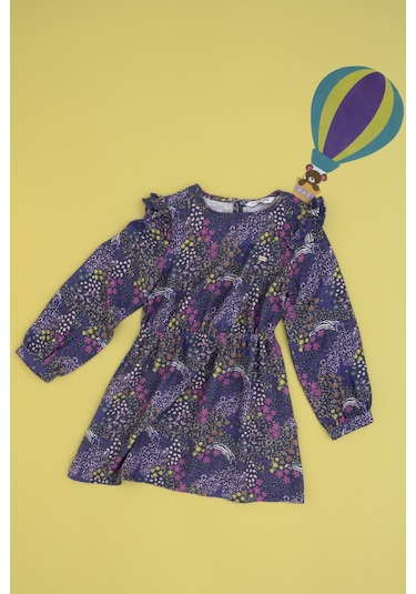 U.s. Polo Assn. Kız Çocuk Lacivert Elbise Dokuma 50297429-vr033 Lacivert
