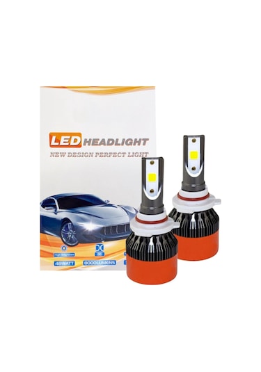 Hb3 H9005 Led Xenon Zenon Far, 48 Watt 12 Volt 8000l 6000k