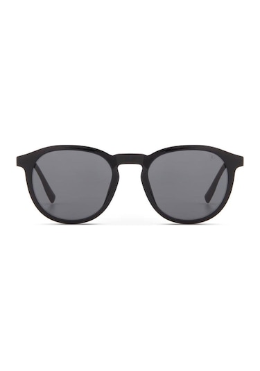 Blancia Bc1299 C1 53 Unisex Oval Siyah Kemik Güneş Gözlüğü Siyah