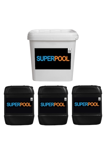 SPP Superpool 4'lü Havuz Bakım Kimyasal Seti 10 KG
