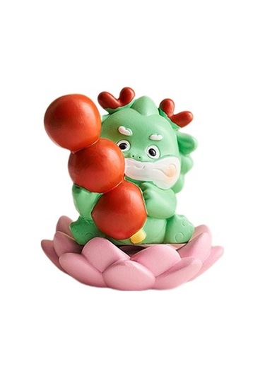 Lijinxu Magideal Çin Yeni Yılı 7.5x7.5x8cm-şekerlenmiş-şahinler-ile