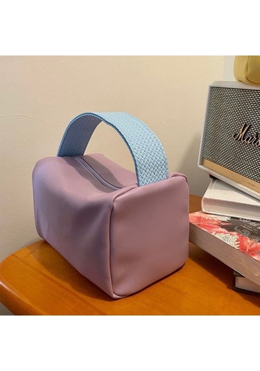 Kozmetik Su Geçirmez Saklama Çantası Şeker Rengi Çanta, A Sarı