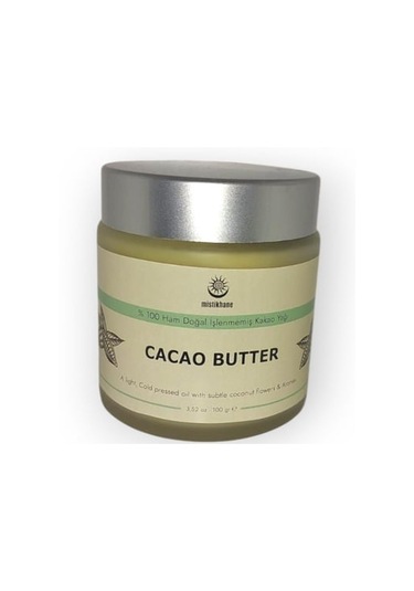 Mistikhane İşlenmemiş Kakao Yağı Cam 100 G