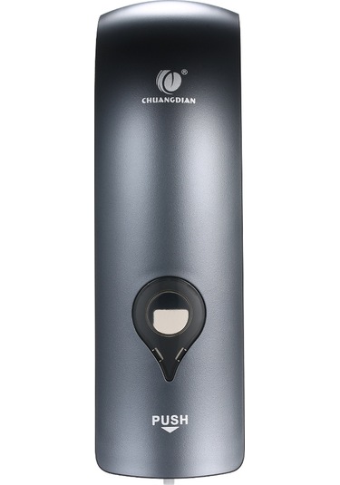 Skycity Duvar Montajlı 300ml El Sabunu Dağıtıcı - Elle Basma, Duş Jeli/saç Şampuanı Uyumlu, Delme Gerekiyor, Abs Malzeme, Yıldız Gri Cd-1049c Gri